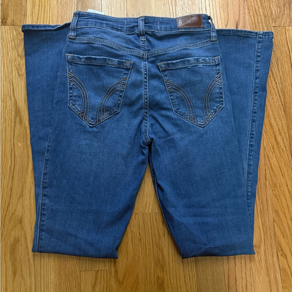 Hollister Women's Straight Leg Blue Jeans